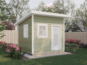 10x10 Studio Shed Plan